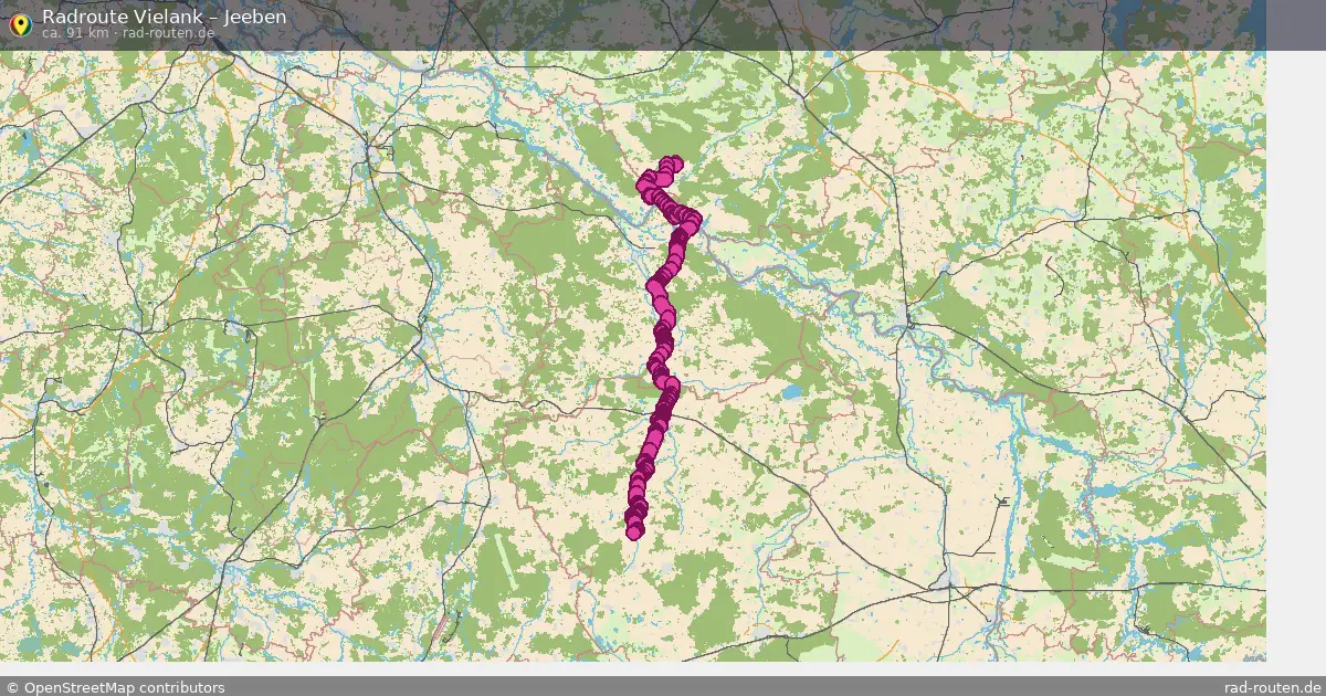 Radtour Vielank – Jeeben