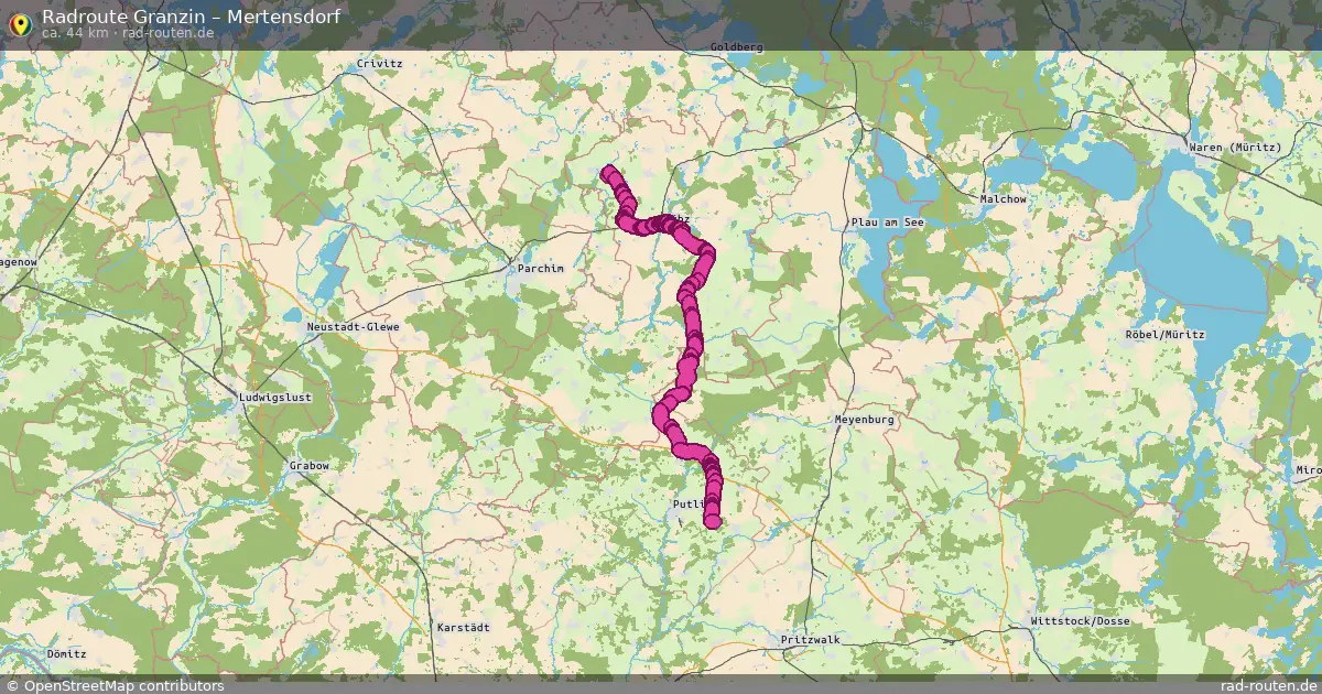 Radtour Granzin – Mertensdorf