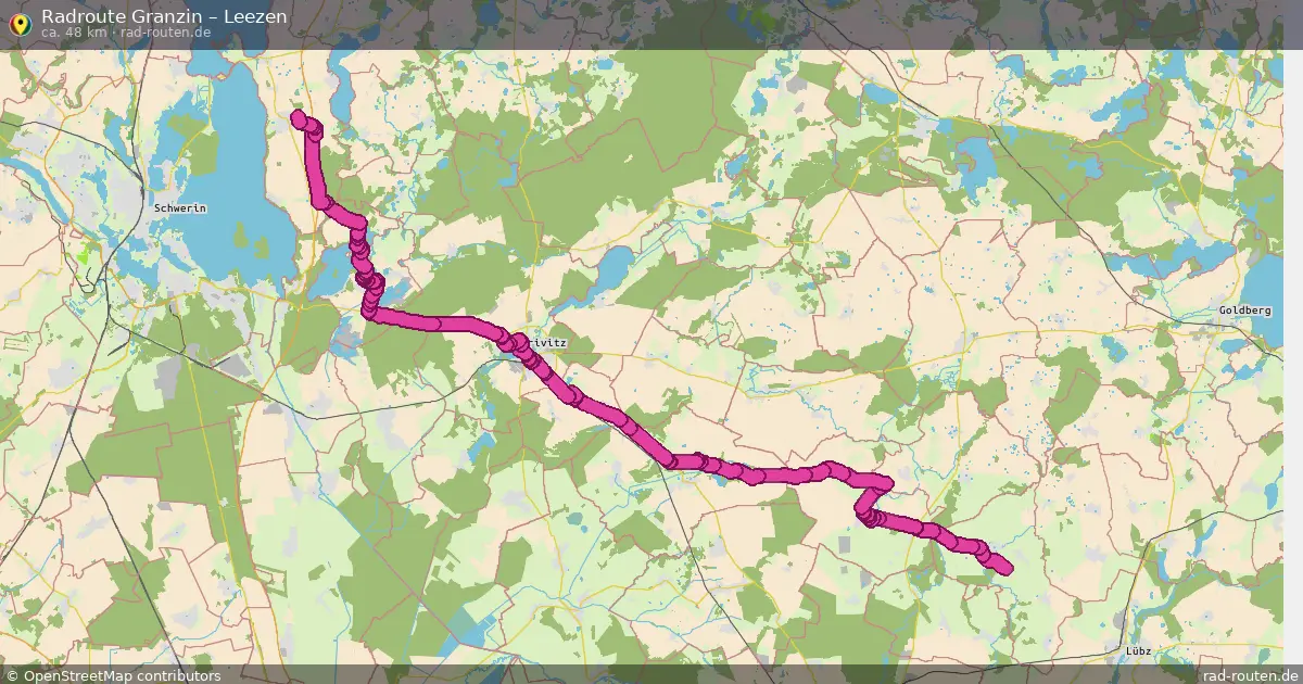 Radtour Granzin – Leezen