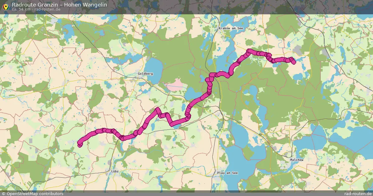 Radtour Granzin – Hohen Wangelin