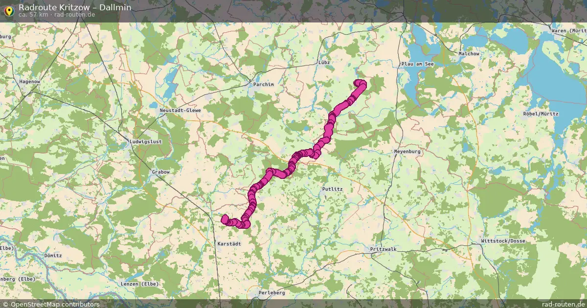 Radtour Kritzow – Dallmin