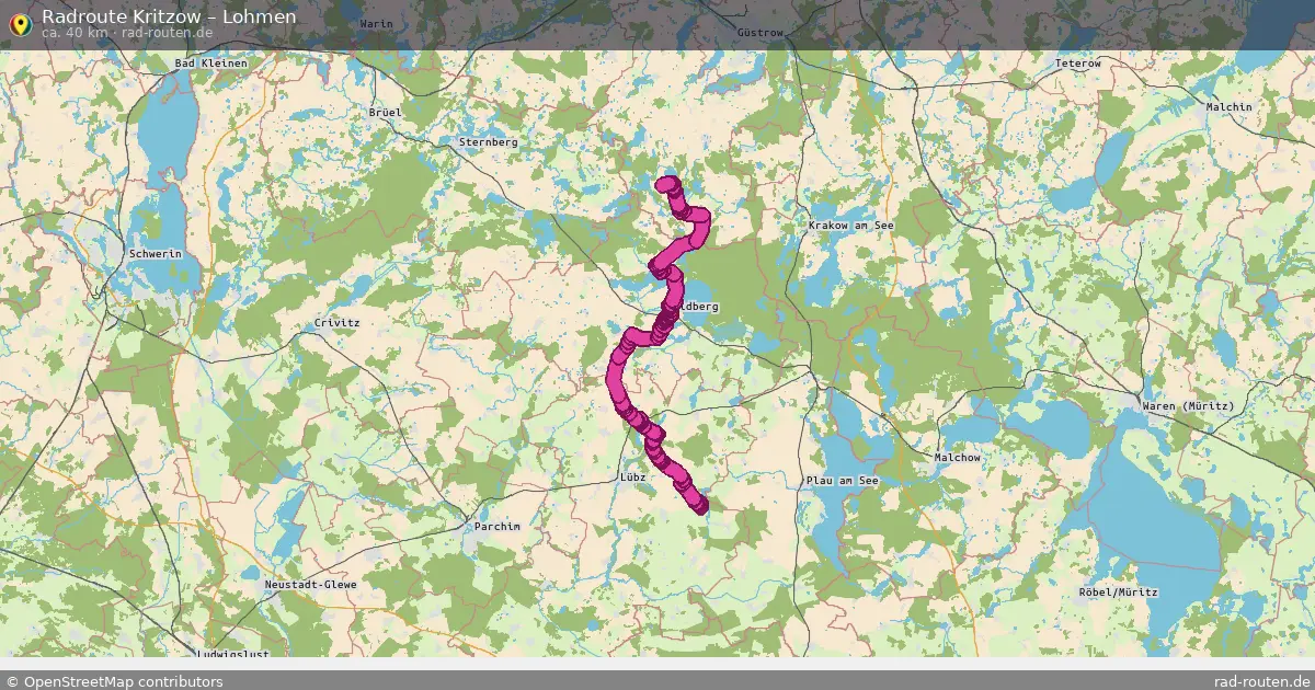 Radtour Kritzow – Lohmen