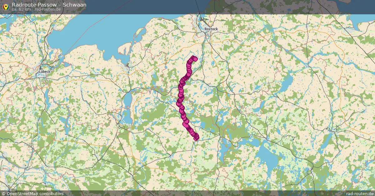 Radtour Passow – Schwaan