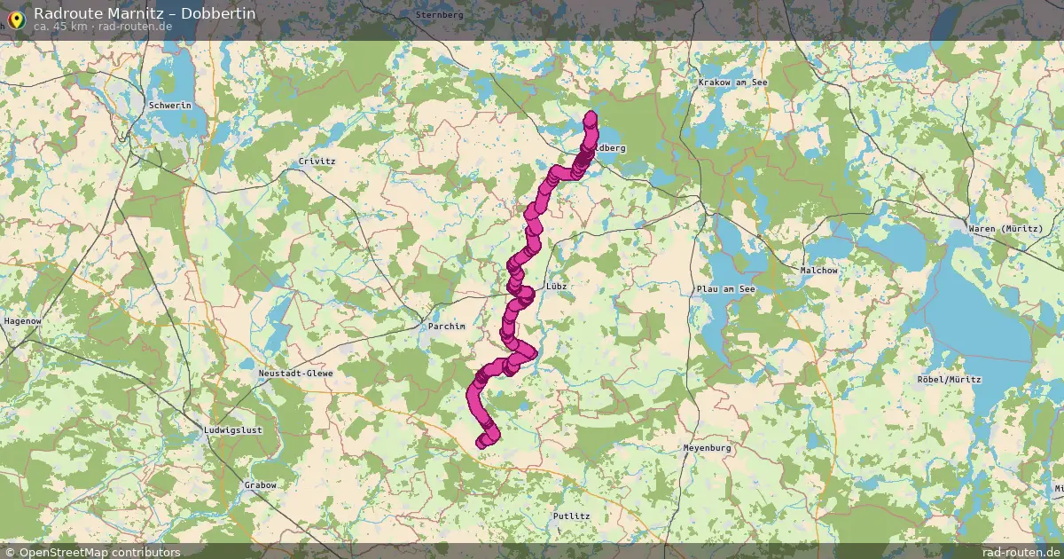 Radtour Marnitz – Dobbertin