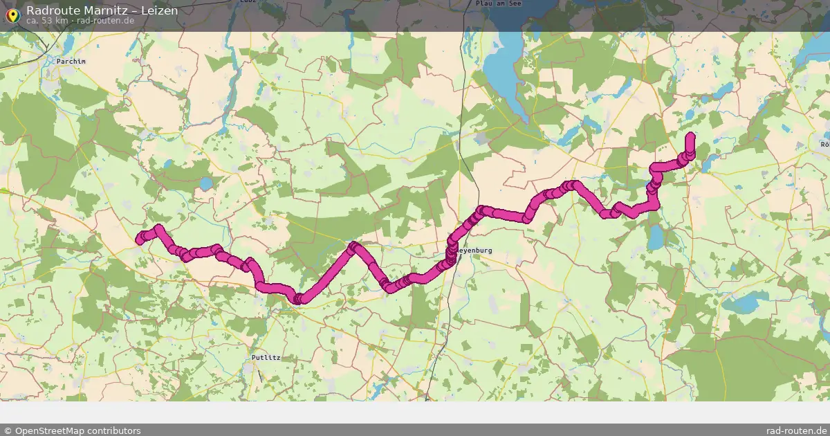 Radtour Marnitz – Leizen