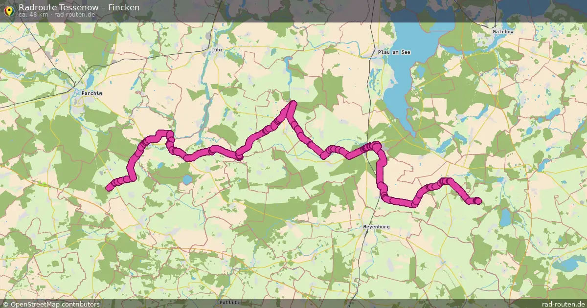 Radtour Tessenow – Fincken