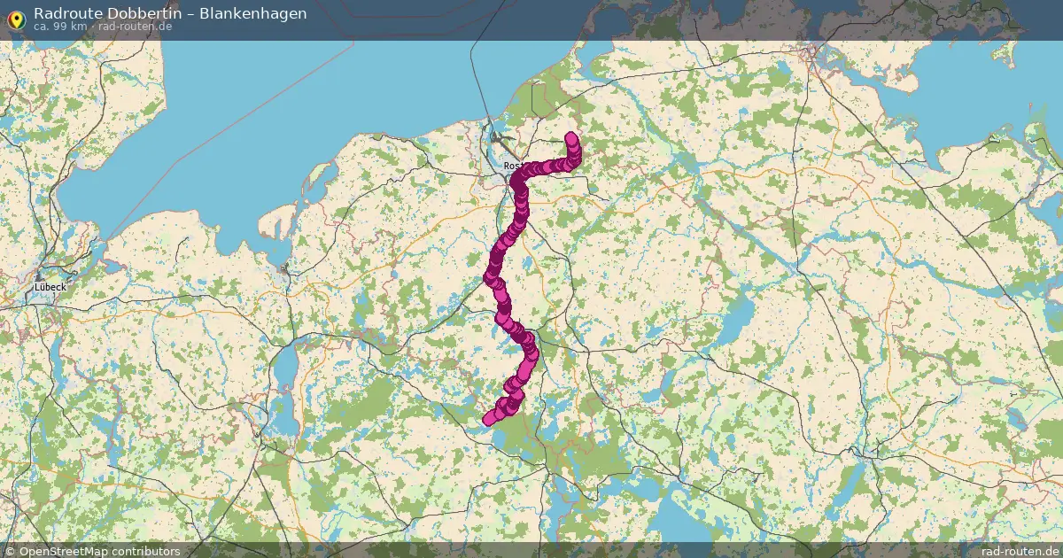 Radtour Dobbertin – Blankenhagen