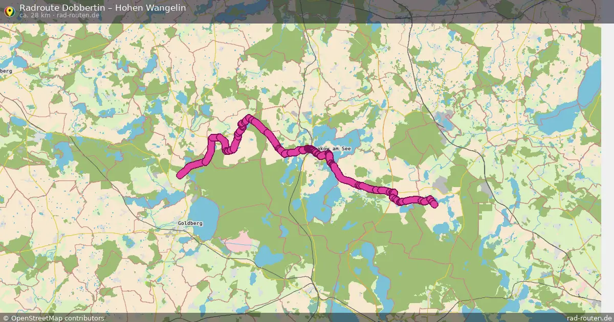 Radtour Dobbertin – Hohen Wangelin