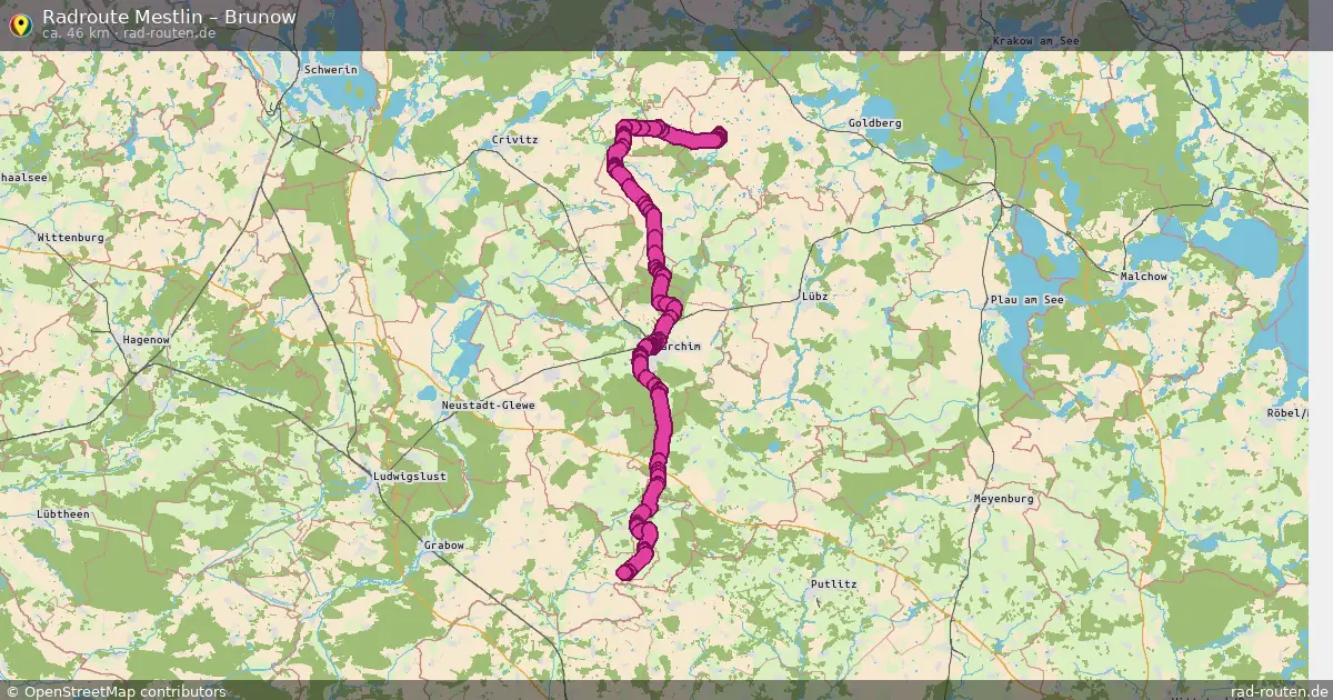 Radtour Mestlin – Brunow