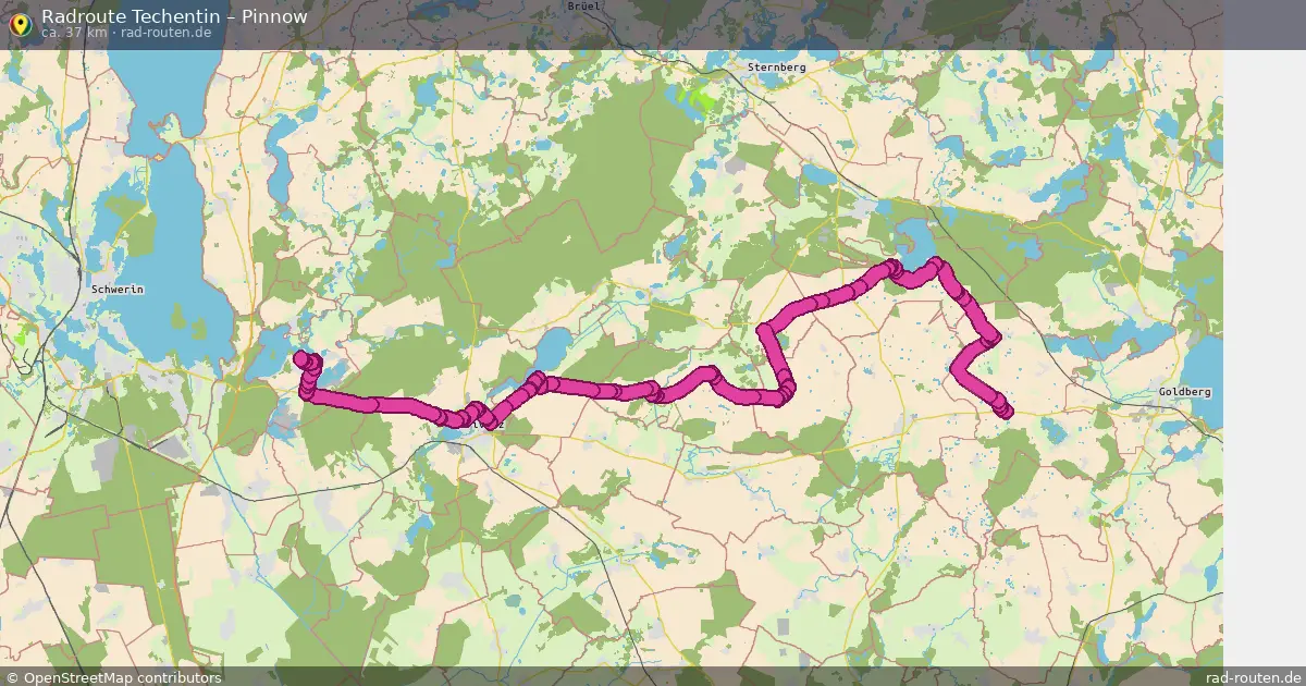 Radtour Techentin – Pinnow