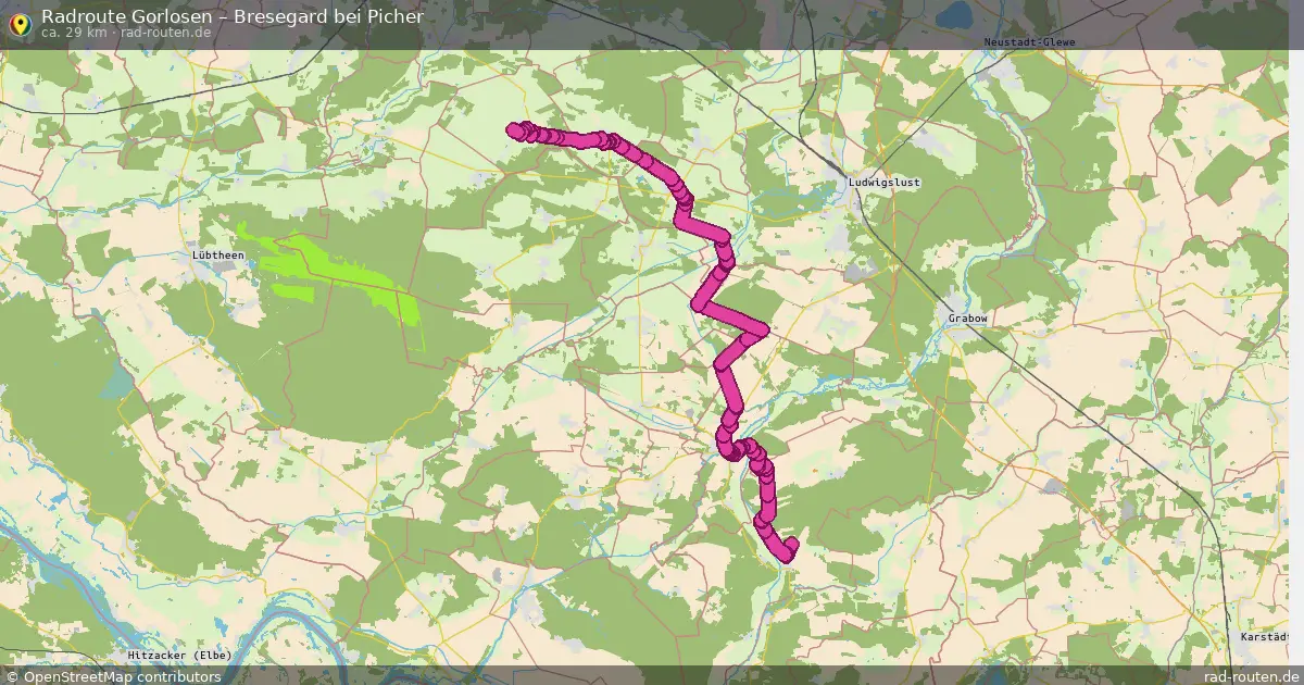 Radtour Gorlosen – Bresegard Bei Picher