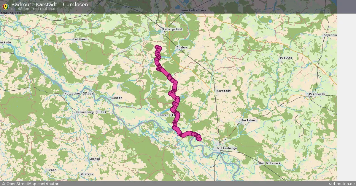 Radtour Karstädt – Cumlosen
