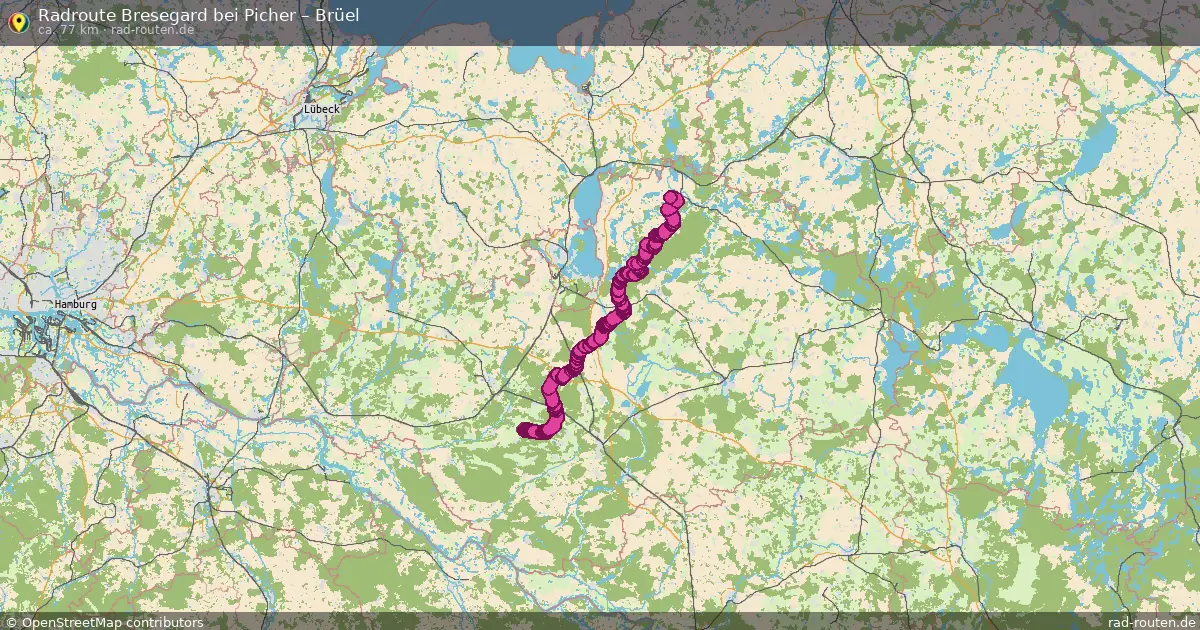 Radtour Bresegard Bei Picher – Brüel