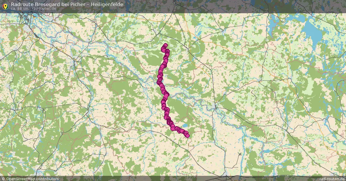 Radtour Bresegard Bei Picher – Heiligenfelde