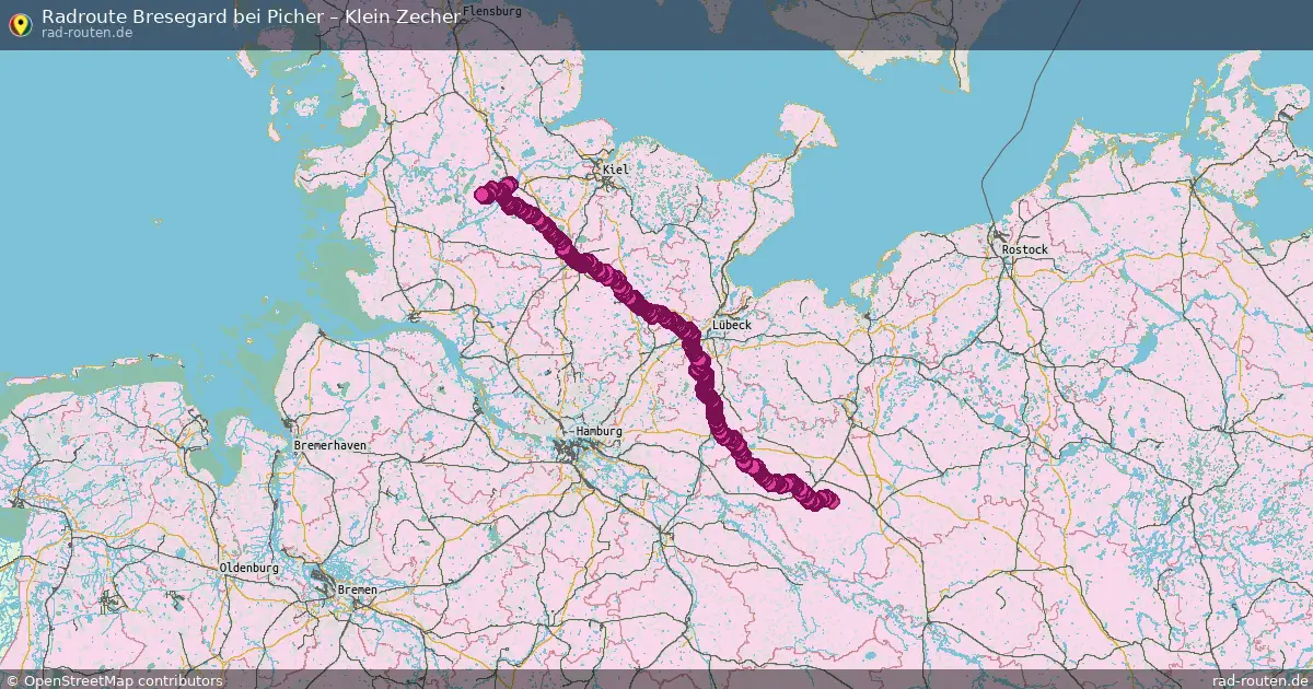 Radtour Bresegard Bei Picher – Ziethen