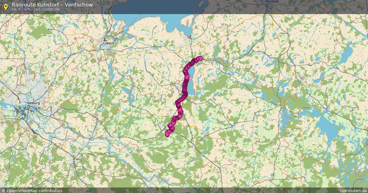 Radtour Kuhstorf – Ventschow