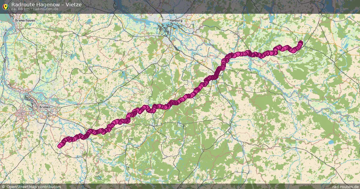 Radtour Hagenow – Dahlenburg