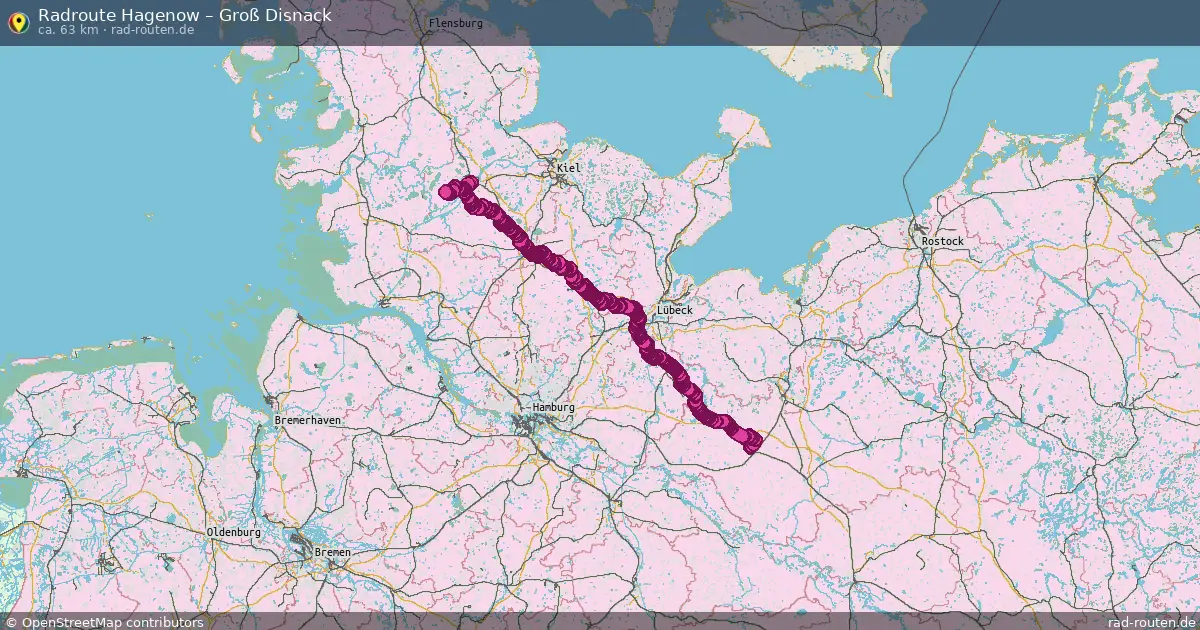 Radtour Hagenow – Göttin