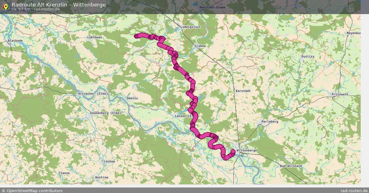 Radtour Alt Krenzlin – Wittenberge
