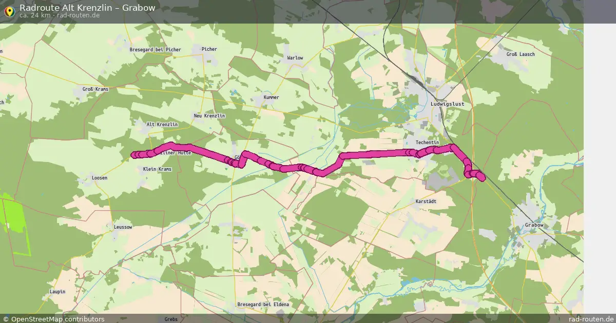 Radtour Alt Krenzlin – Grabow