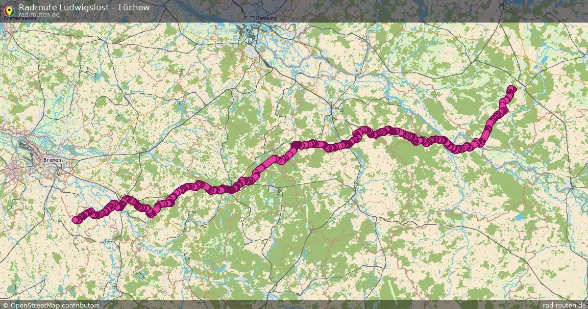 Radtour Ludwigslust – Trebel