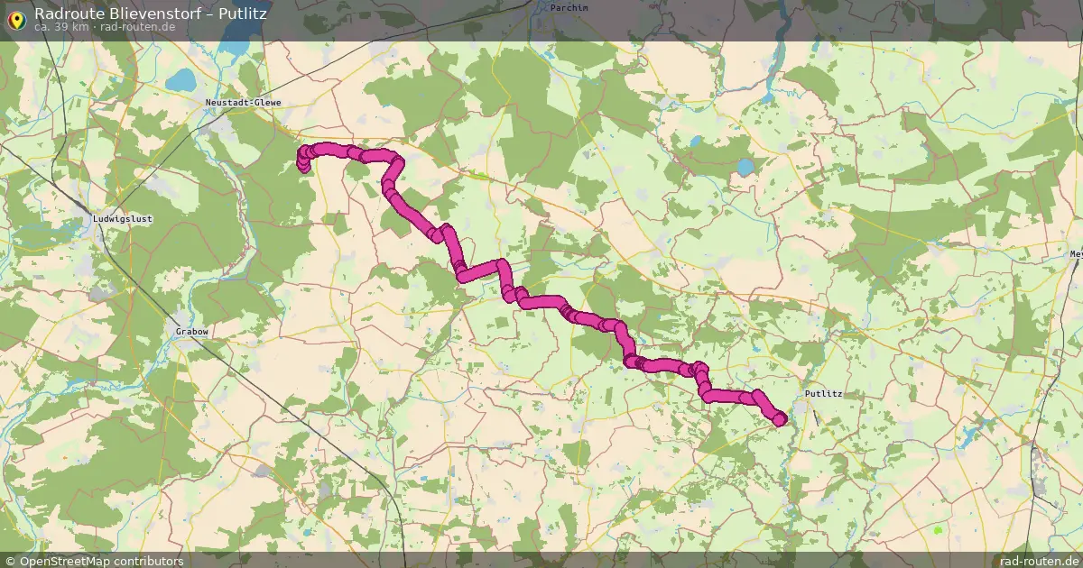 Radtour Blievenstorf – Putlitz