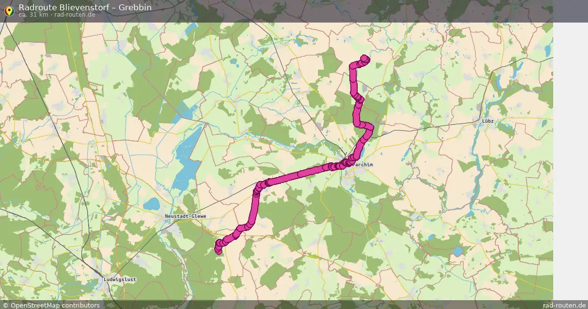 Radtour Blievenstorf – Grebbin
