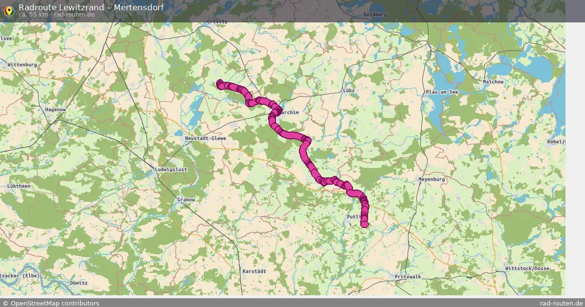 Radtour Lewitzrand – Mertensdorf