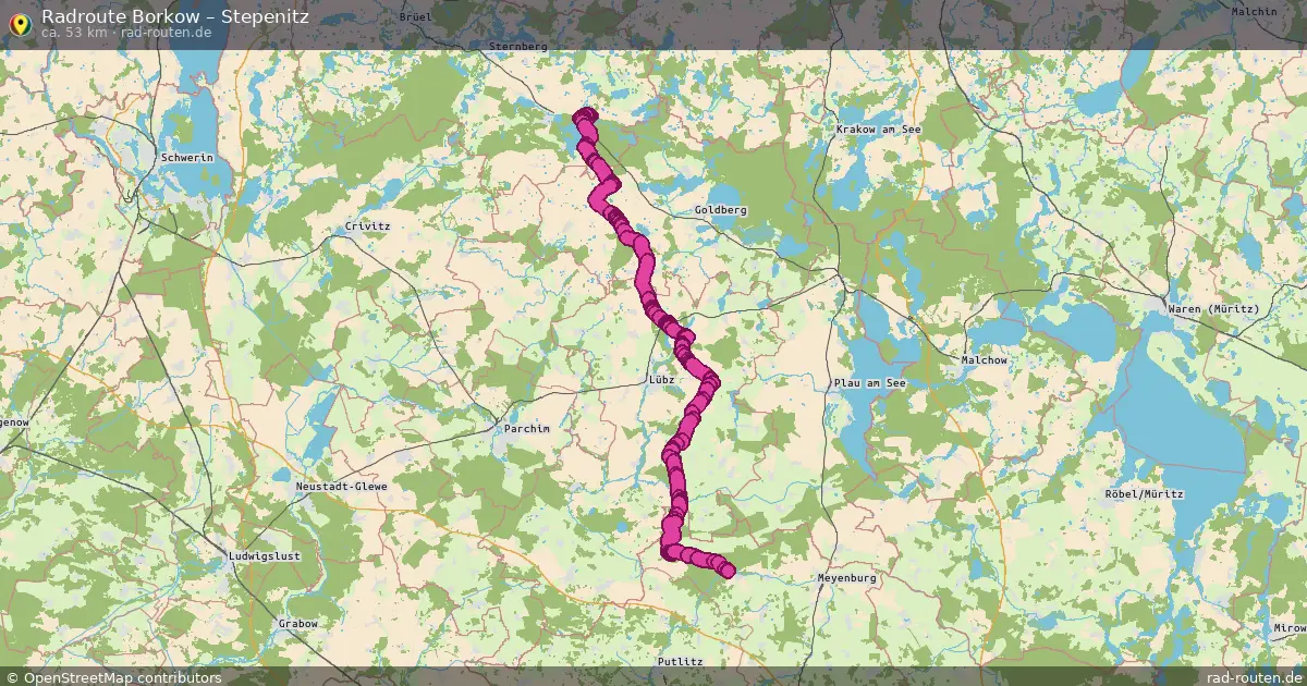 Radtour Borkow – Stepenitz