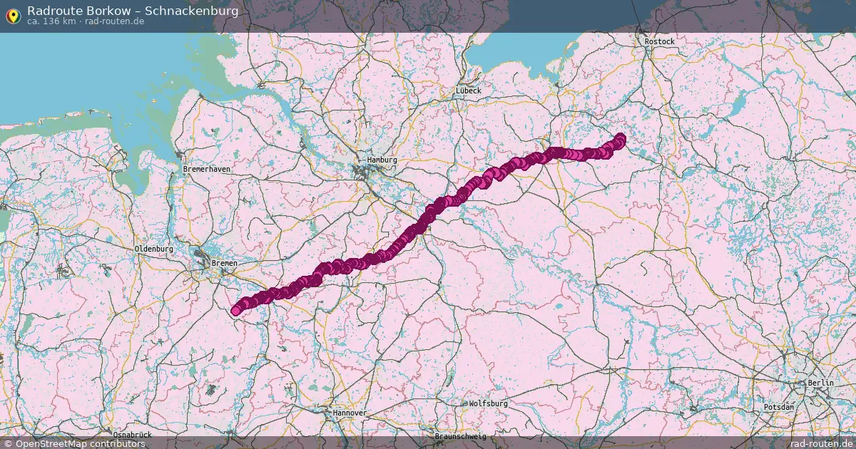 Radtour Borkow – Schnackenburg