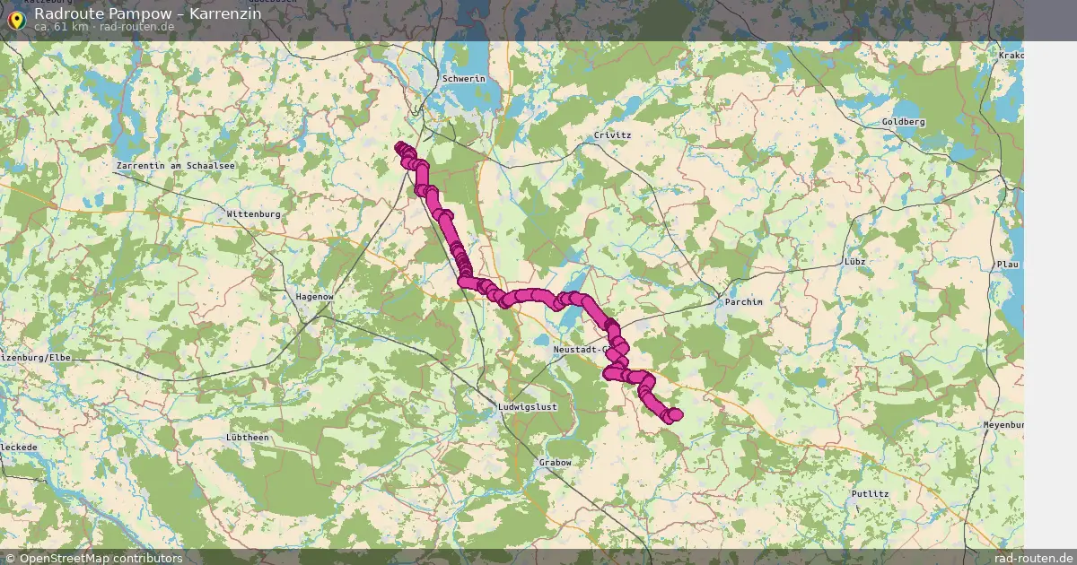 Radtour Pampow – Karrenzin