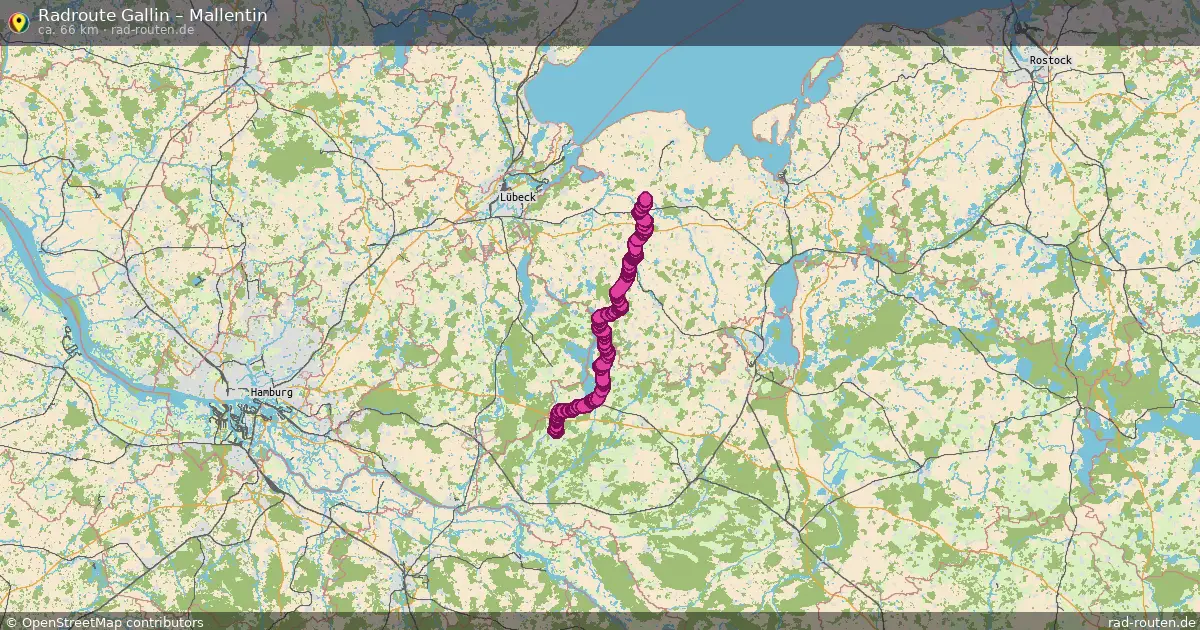 Radtour Gallin – Mallentin