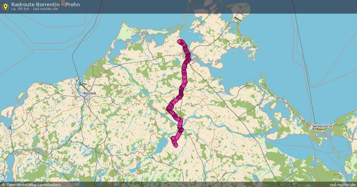 Radtour Borrentin – Prohn