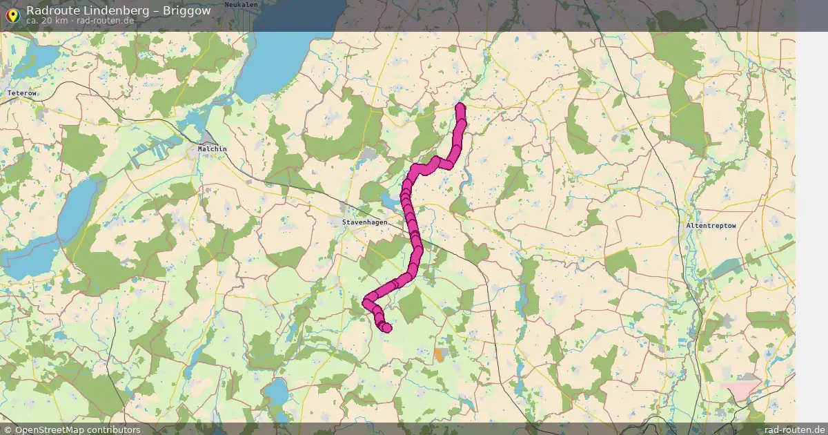 Radtour Lindenberg – Briggow