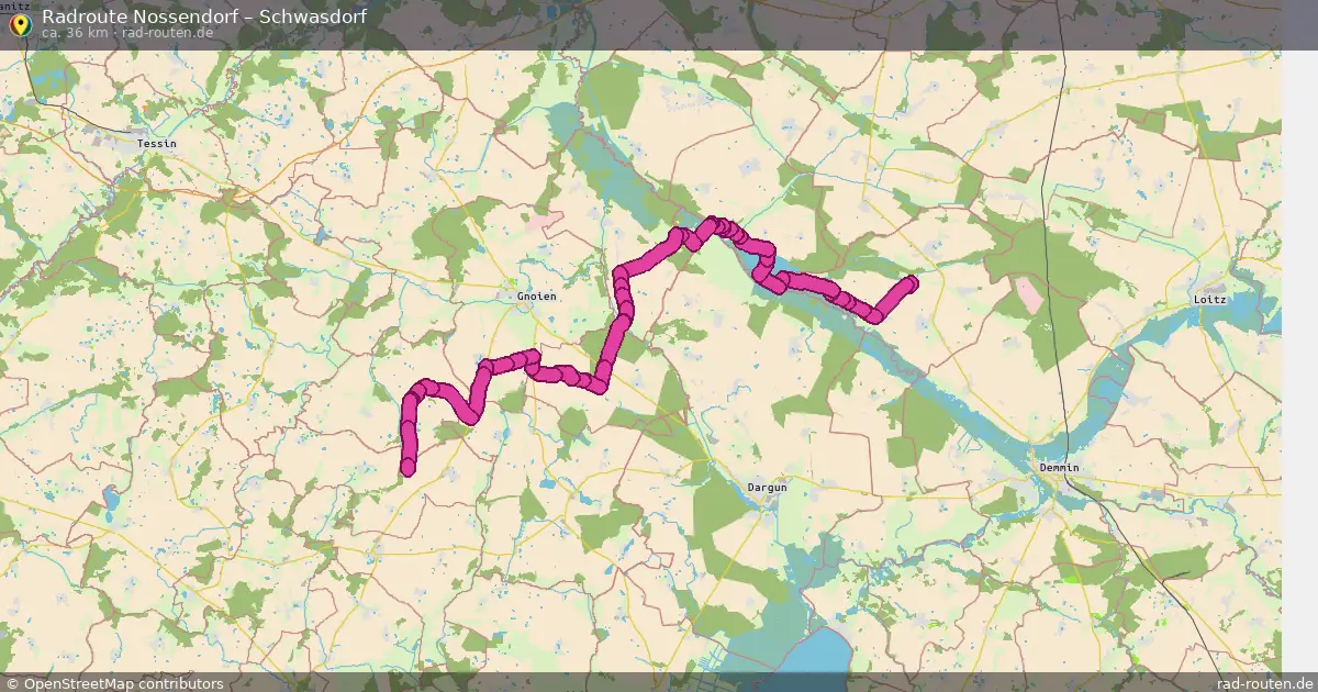 Radtour Nossendorf – Schwasdorf