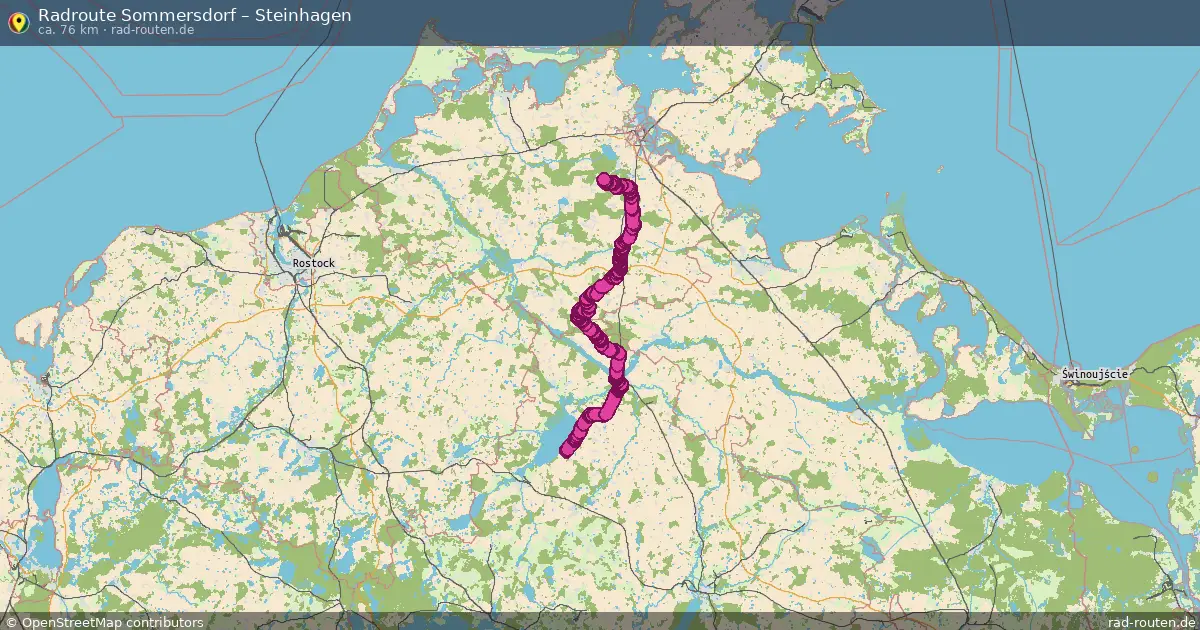 Radtour Sommersdorf – Steinhagen