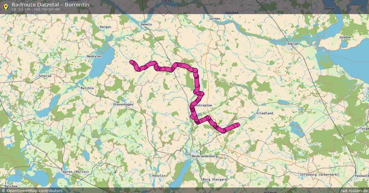 Radtour Datzetal – Borrentin