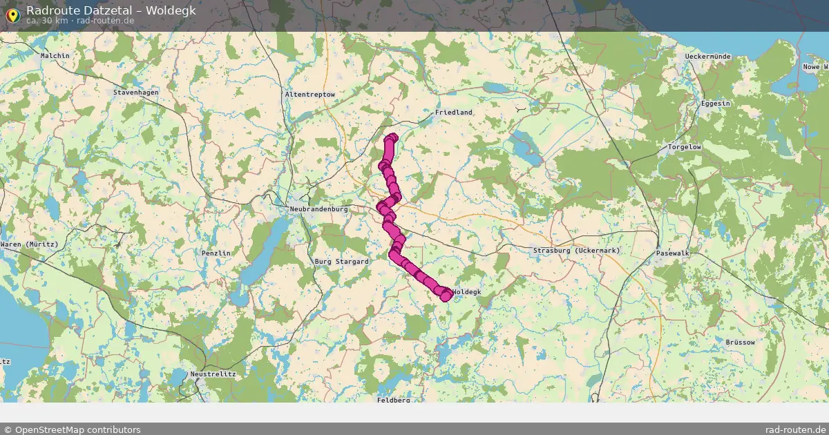 Radtour Datzetal – Woldegk