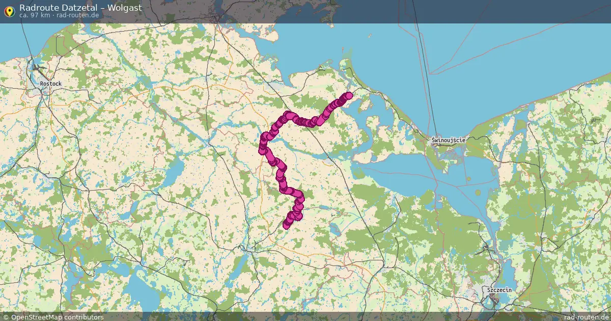 Radtour Datzetal – Wolgast