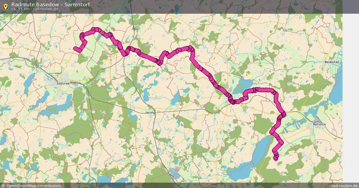 Radtour Basedow – Sarmstorf