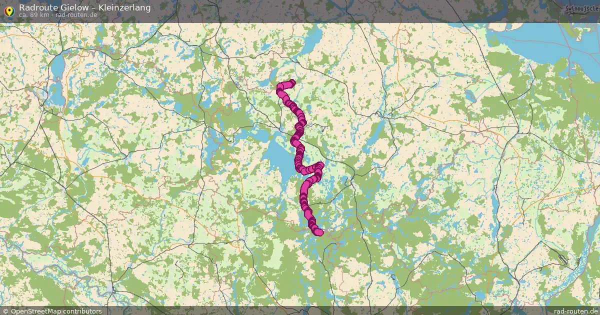 Radtour Gielow – Kleinzerlang