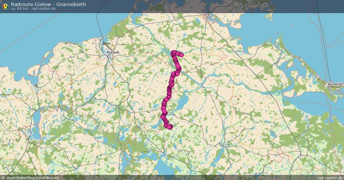 Radtour Gielow – Gransebieth