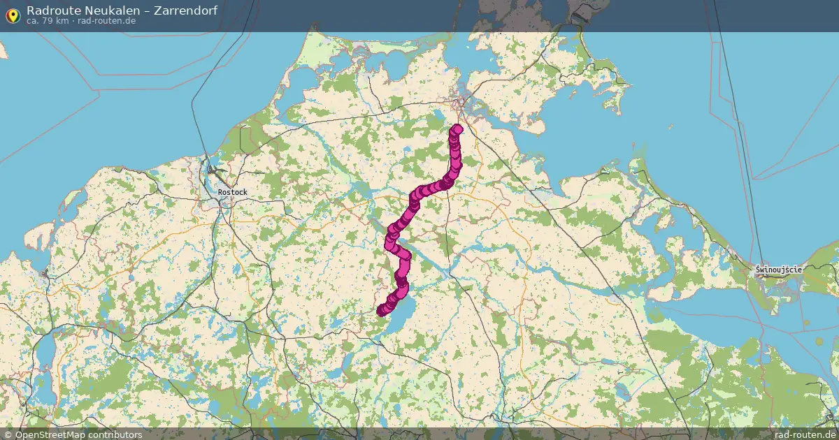 Radtour Neukalen – Zarrendorf