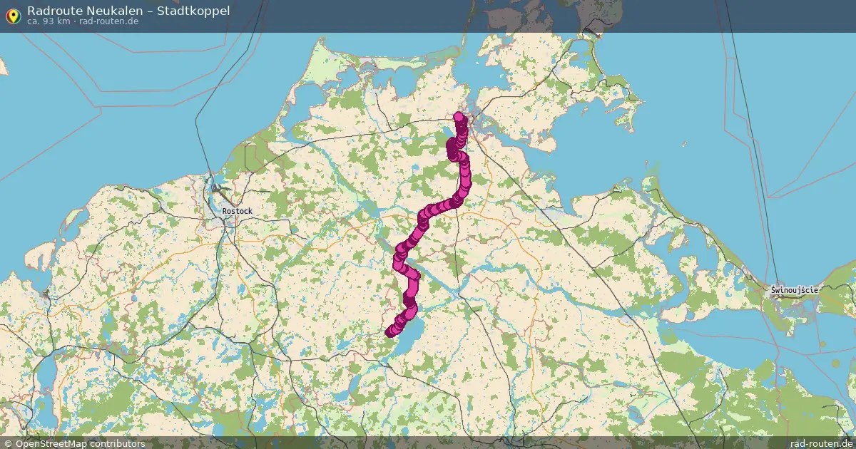 Radtour Neukalen – Stadtkoppel