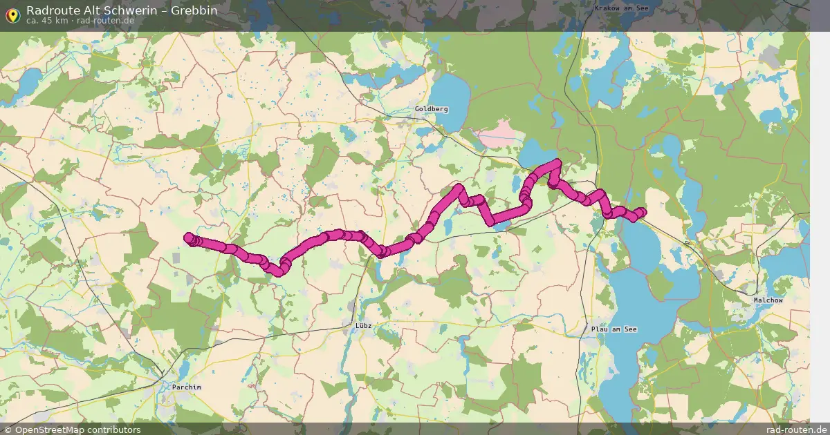 Radtour Alt Schwerin – Grebbin