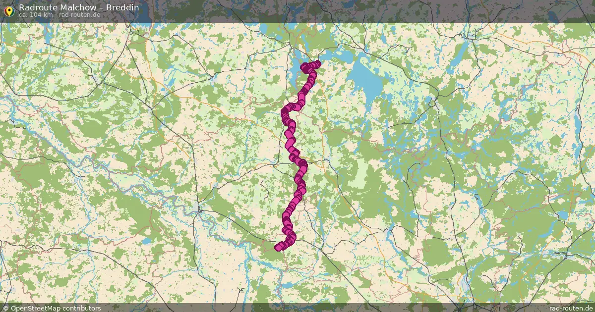 Radtour Malchow – Breddin