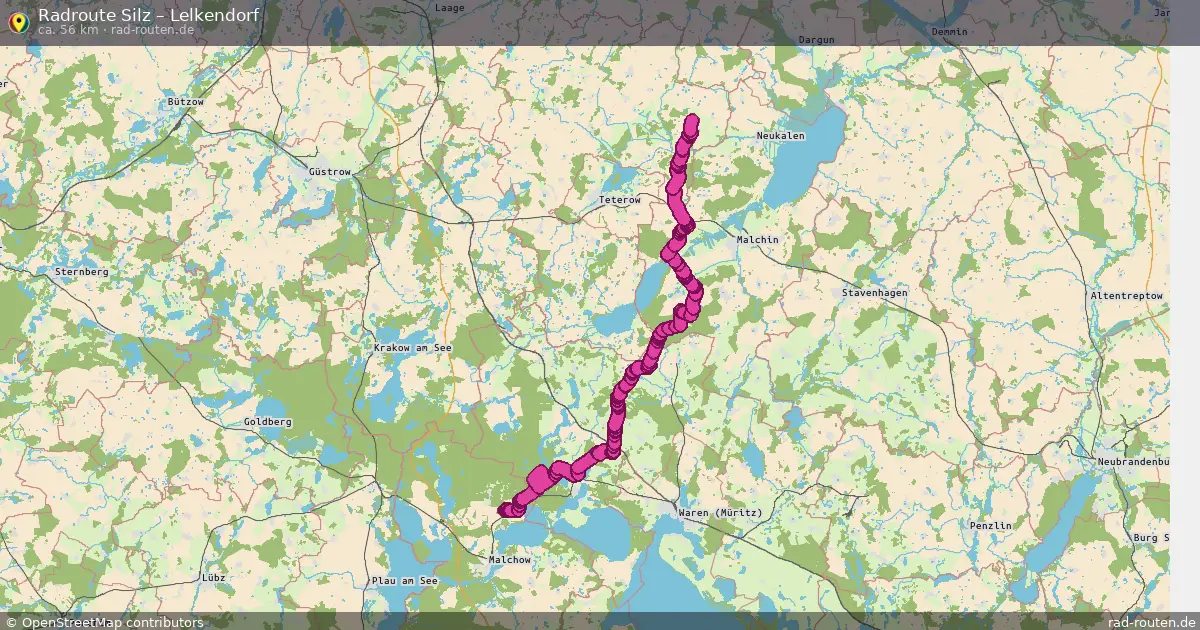 Radtour Silz – Lelkendorf