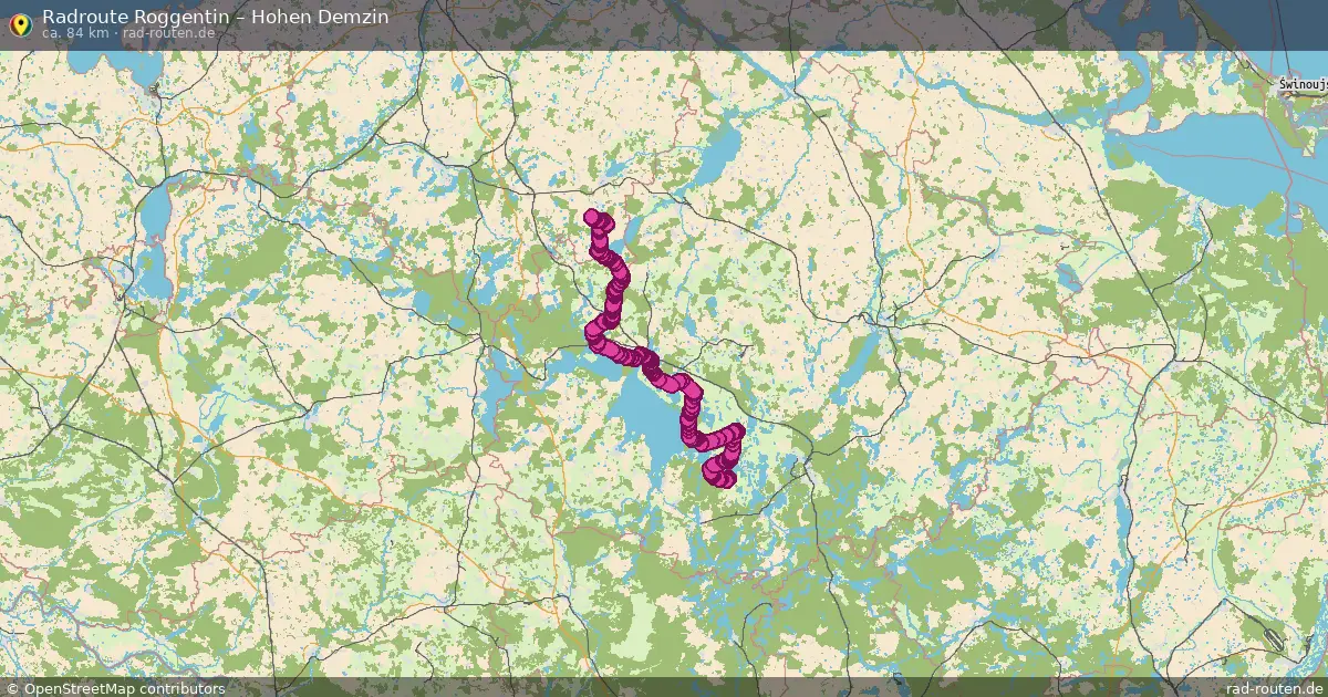 Radtour Roggentin – Hohen Demzin