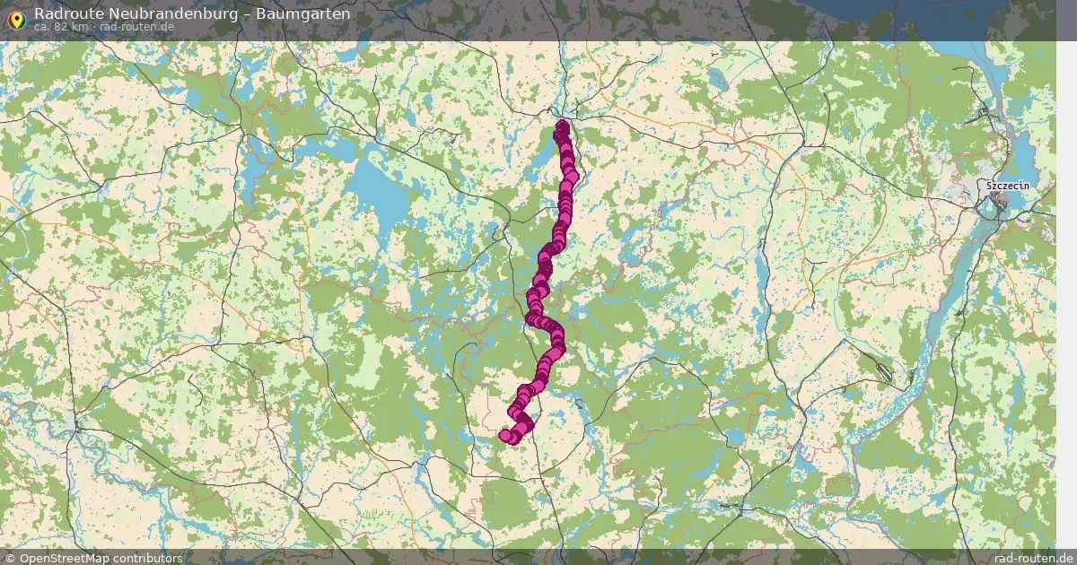 Radtour Neubrandenburg – Baumgarten