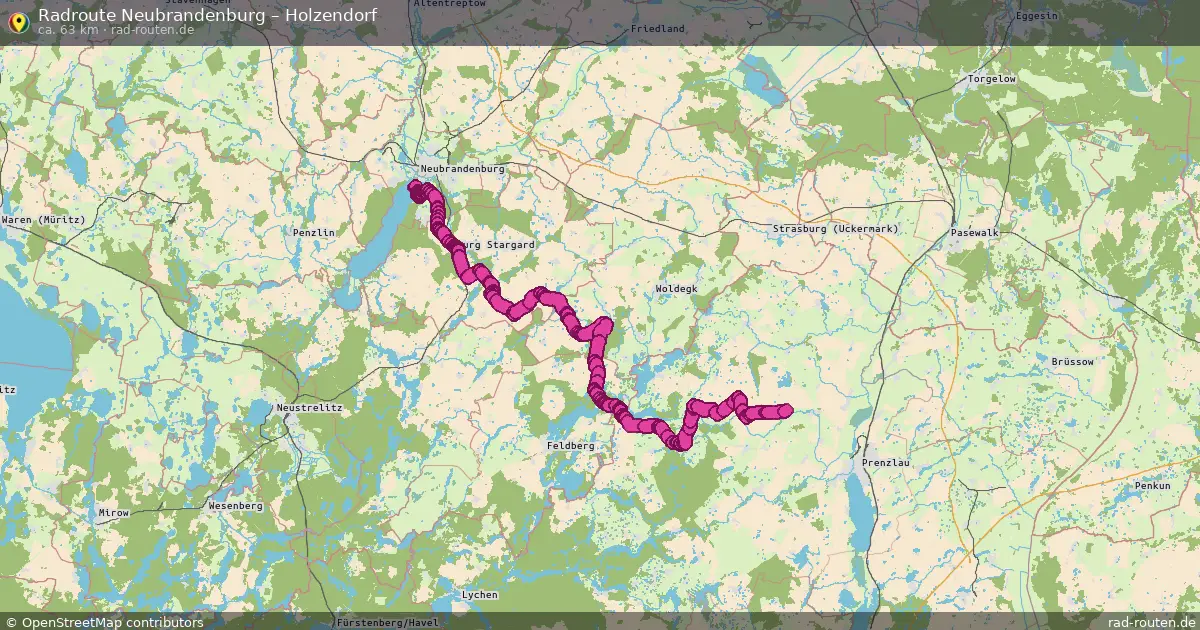 Radtour Neubrandenburg – Holzendorf